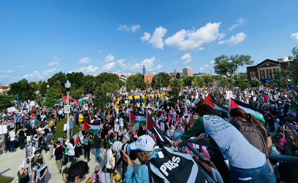 Chicago March on the DNC