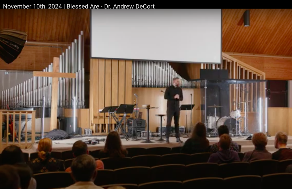 Andrew DeCort's Sermon on Blessed Are the Others at A Restoration Church on November 10, 2024