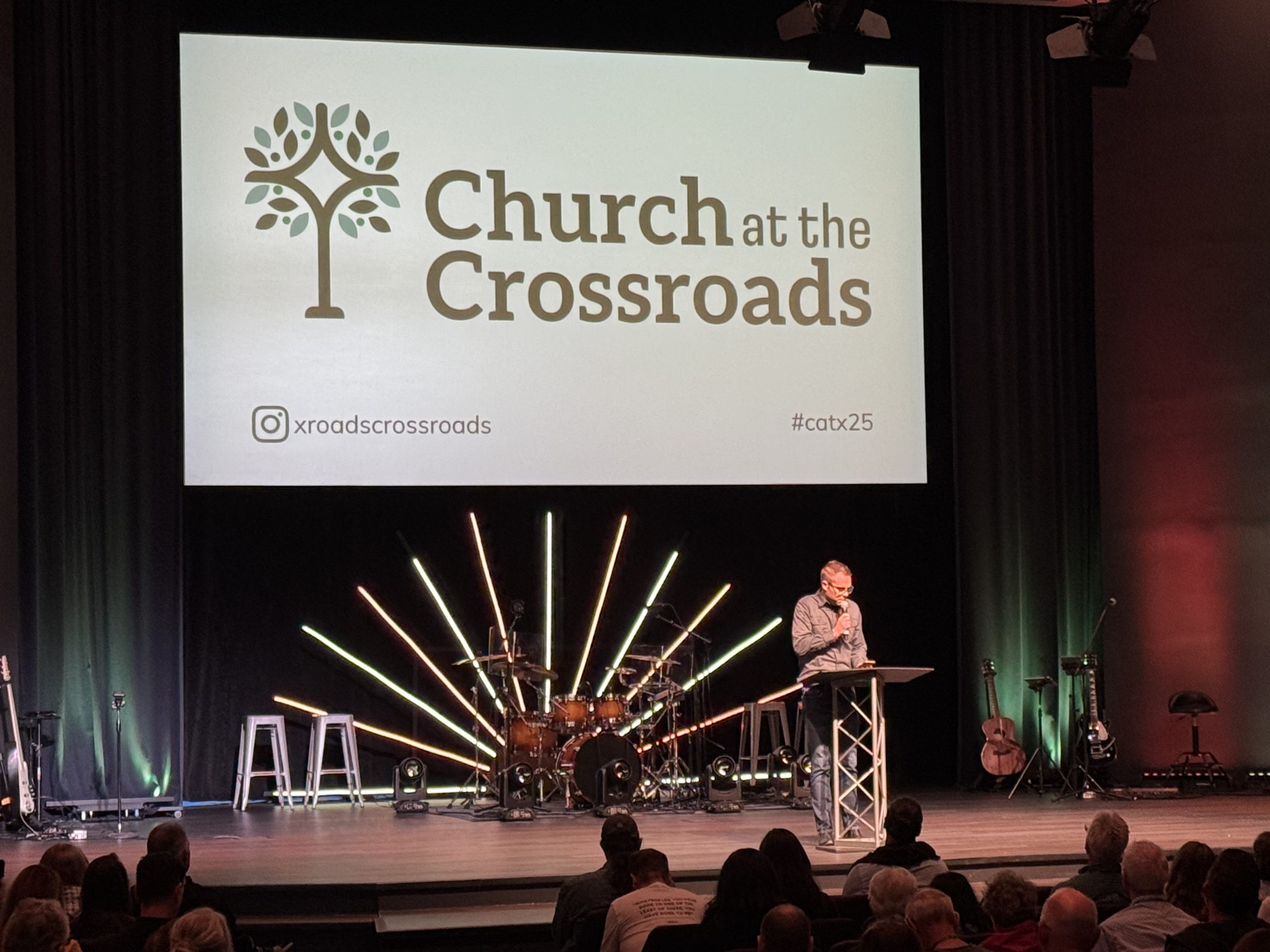 Andrew DeCort speaks at the Church at the Crossroads Conference 